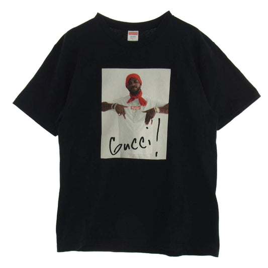 Supreme シュプリーム 16AW Gucci Mane Tee グッチ メイン Tシャツ ブラック ブラック系 L【中古】
