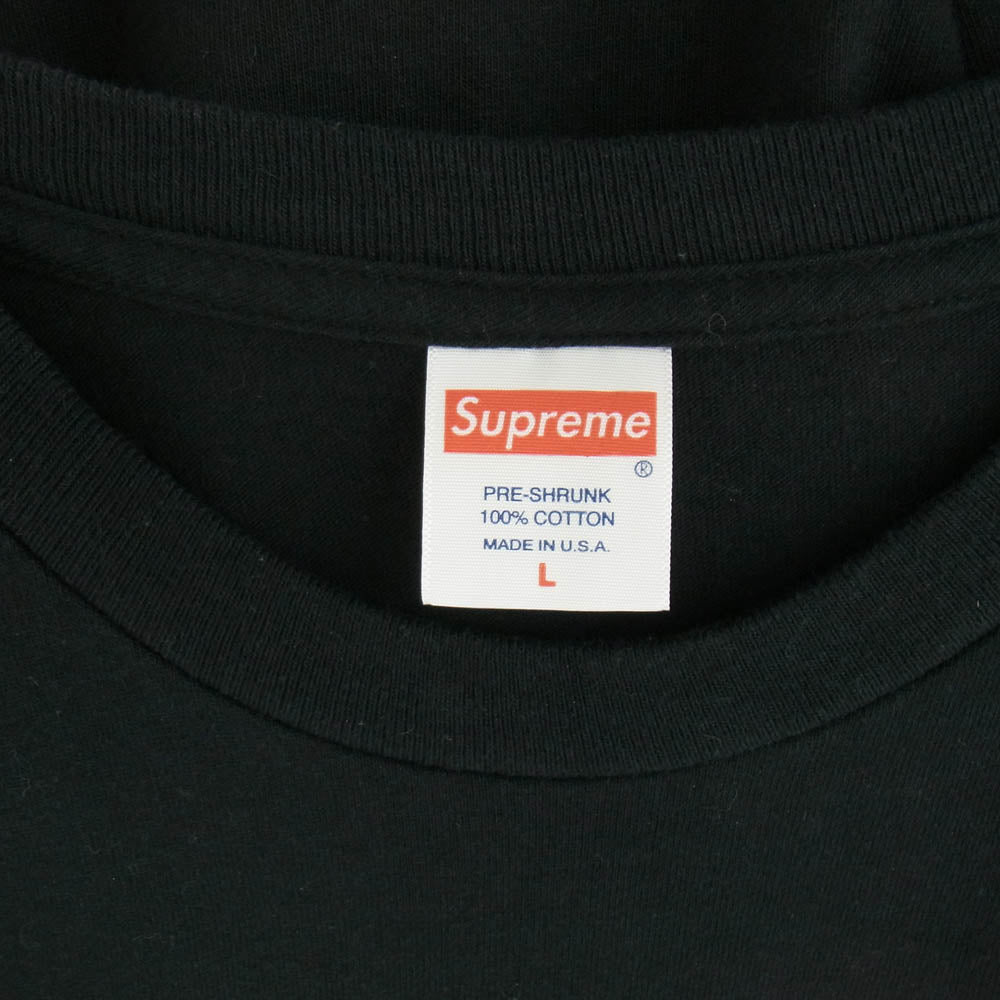 Supreme シュプリーム 16AW Gucci Mane Tee グッチ メイン Tシャツ ブラック ブラック系 L【中古】