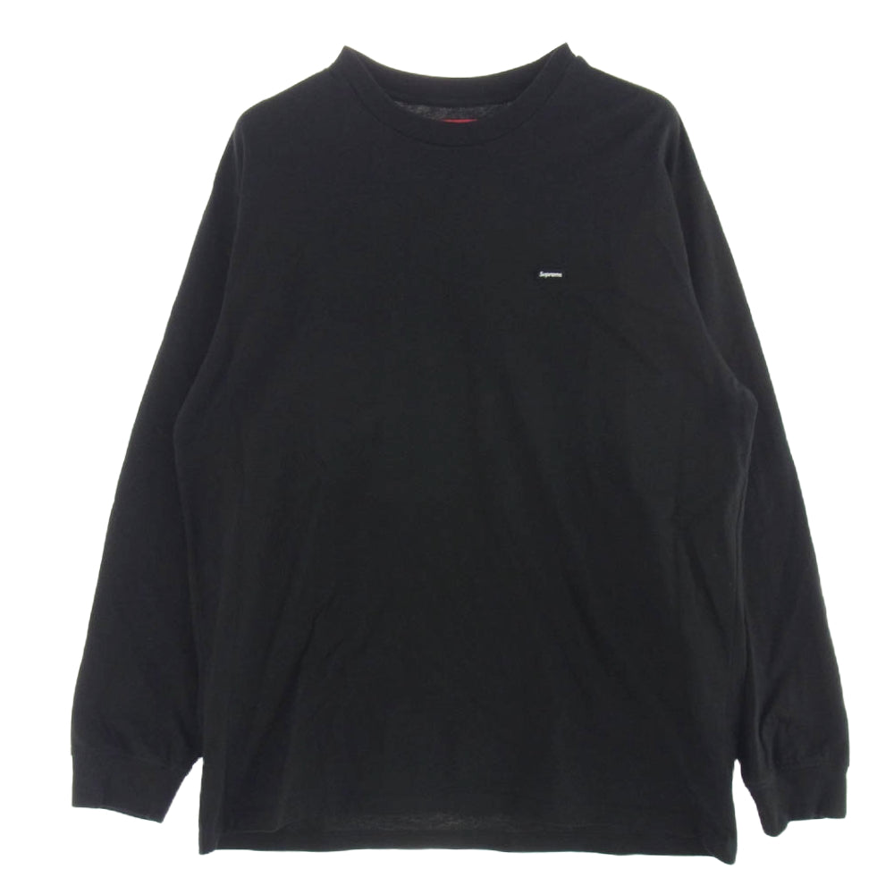 Supreme シュプリーム 24SS Small Box Logo LS Tee スモール ボックス ロゴ 長袖 Tシャツ ブラック ブラック系 L【中古】