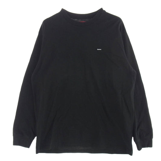 Supreme シュプリーム 24SS Small Box Logo LS Tee スモール ボックス ロゴ 長袖 Tシャツ ブラック ブラック系 L【中古】