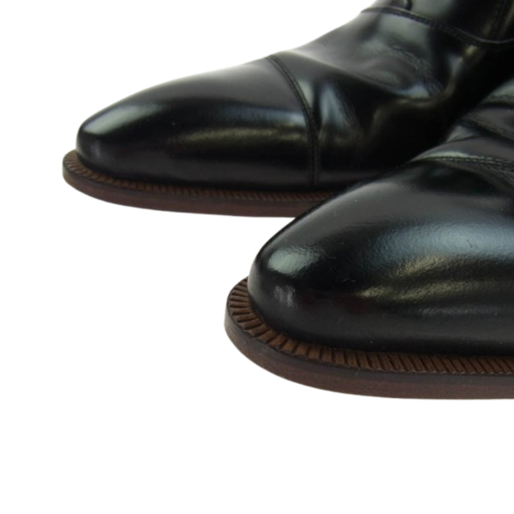 プラチナムコムサ レザー ドレス シューズ ブラック系 26【中古】