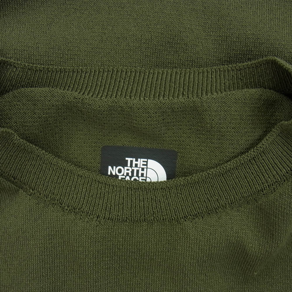 THE NORTH FACE ノースフェイス NT12021 INSTINCT EXPLORE TEE インスティンクト エクスプローラー Tシャツ 半袖カットソー カーキ系 XL【美品】【中古】