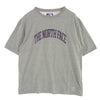 THE NORTH FACE ノースフェイス NT3324N PURPLE LABEL パープルレーベル Graphic Tee グラフィックロゴ Tシャツ 半袖カットソー グレー系 パープル系 L【新古品】【未使用】【中古】