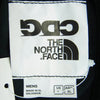 COMME des GARCONS コムデギャルソン SM-T002 × THE NORTH FACE ノースフェイス ロゴプリント Tシャツ 半袖カットソー ブラック系 L【新古品】【未使用】【中古】