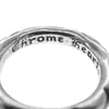 CHROME HEARTS クロムハーツ（原本無） SCRL BAND スクロール バンド リング シルバー系 14号【中古】