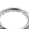 CHROME HEARTS クロムハーツ（原本無） SCRL BAND スクロール バンド リング シルバー系 16号【中古】
