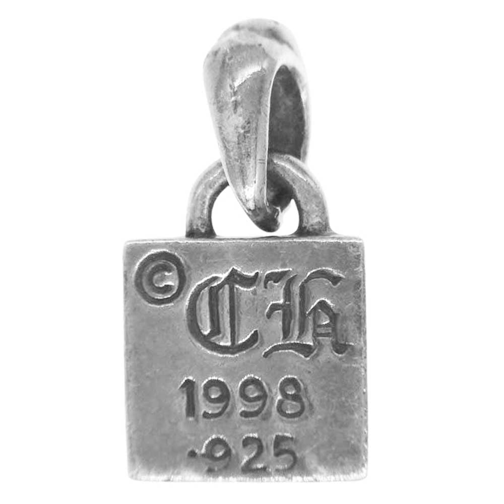 CHROME HEARTS クロムハーツ（原本無） FRAMED CROW フレームドクロウ チャーム ペンダントトップ シルバー系【中古】