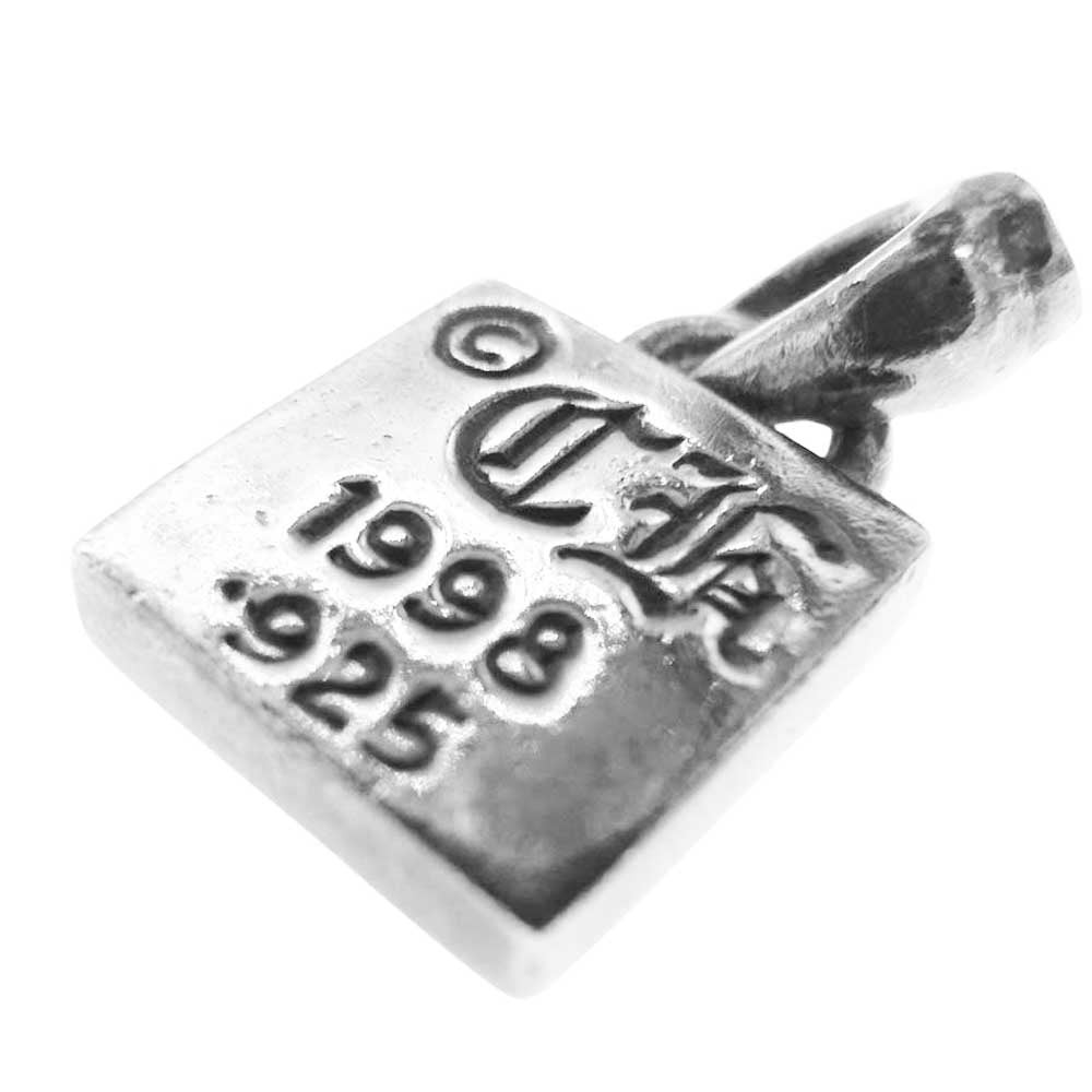 CHROME HEARTS クロムハーツ（原本無） FRAMED CROW フレームドクロウ チャーム ペンダントトップ シルバー系【中古】