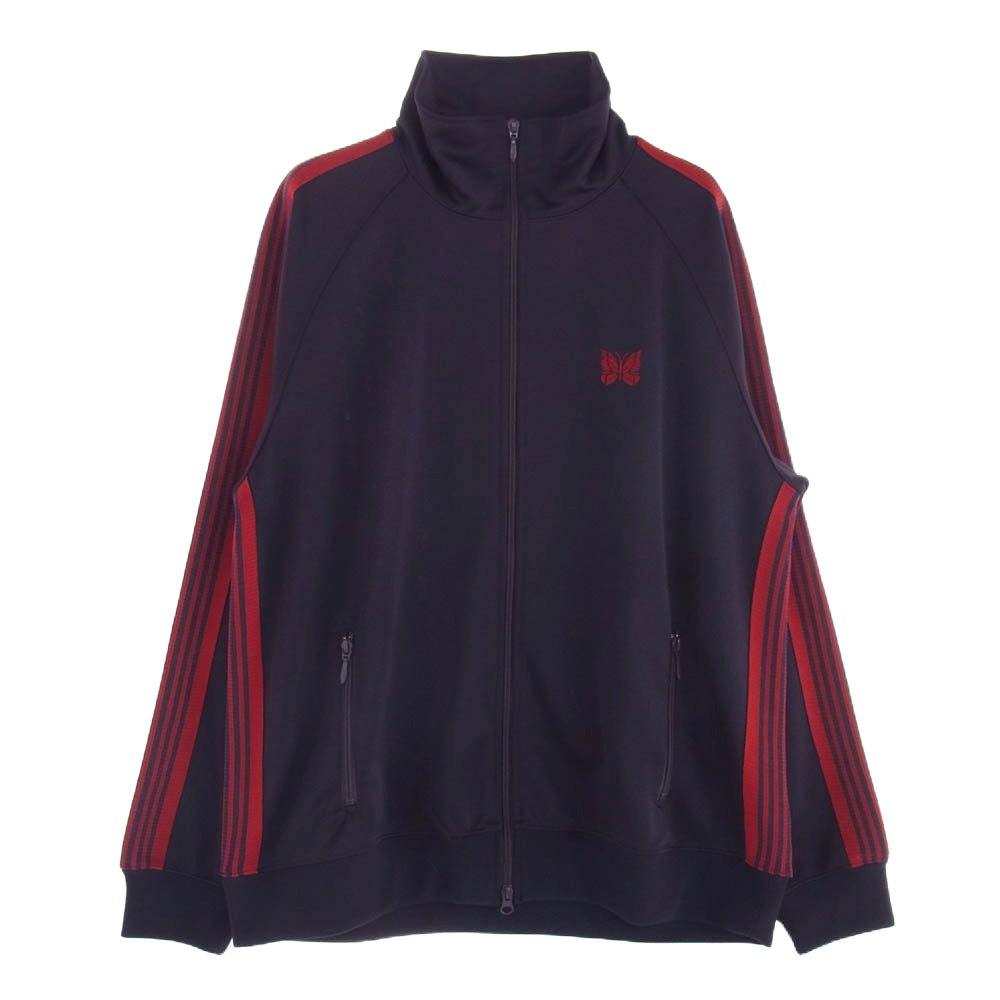 Needles ニードルス 22AW LQ227 rack Jacket  Poly Smooth トラックジャケット ジャージ トップス パープル系 XL【中古】