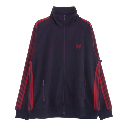 Needles ニードルス 22AW LQ227 rack Jacket  Poly Smooth トラックジャケット ジャージ トップス パープル系 XL【中古】