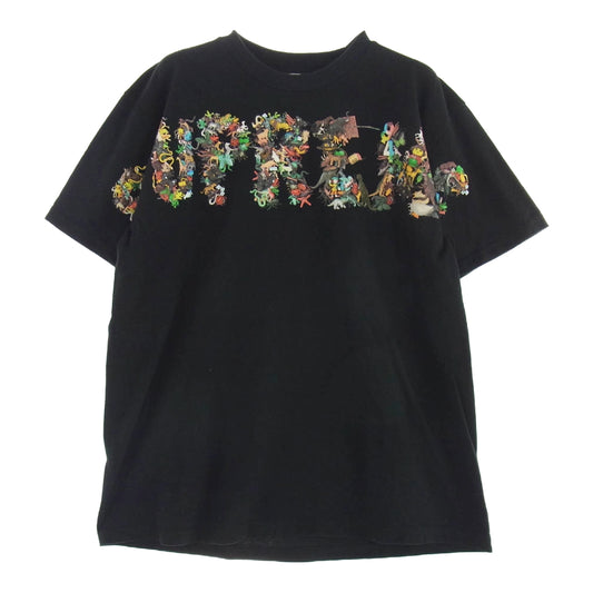 Supreme シュプリーム 21SS Toy Pile Tee Black トイ パイル Tシャツ ブラック ブラック系 M【中古】