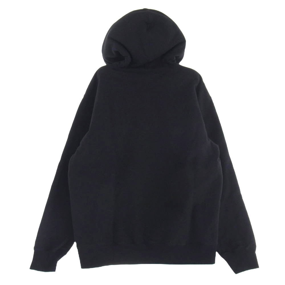 Supreme シュプリーム 22SS Burberry Box Logo Hooded Sweatshirt Black バーバリー ボックス ロゴ フーディー パーカー スウェットシャツ ブラック ブラック系 M【中古】