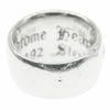 CHROME HEARTS クロムハーツ（原本無） FLRL CRS フローラルクロス リング シルバー系 9号【中古】