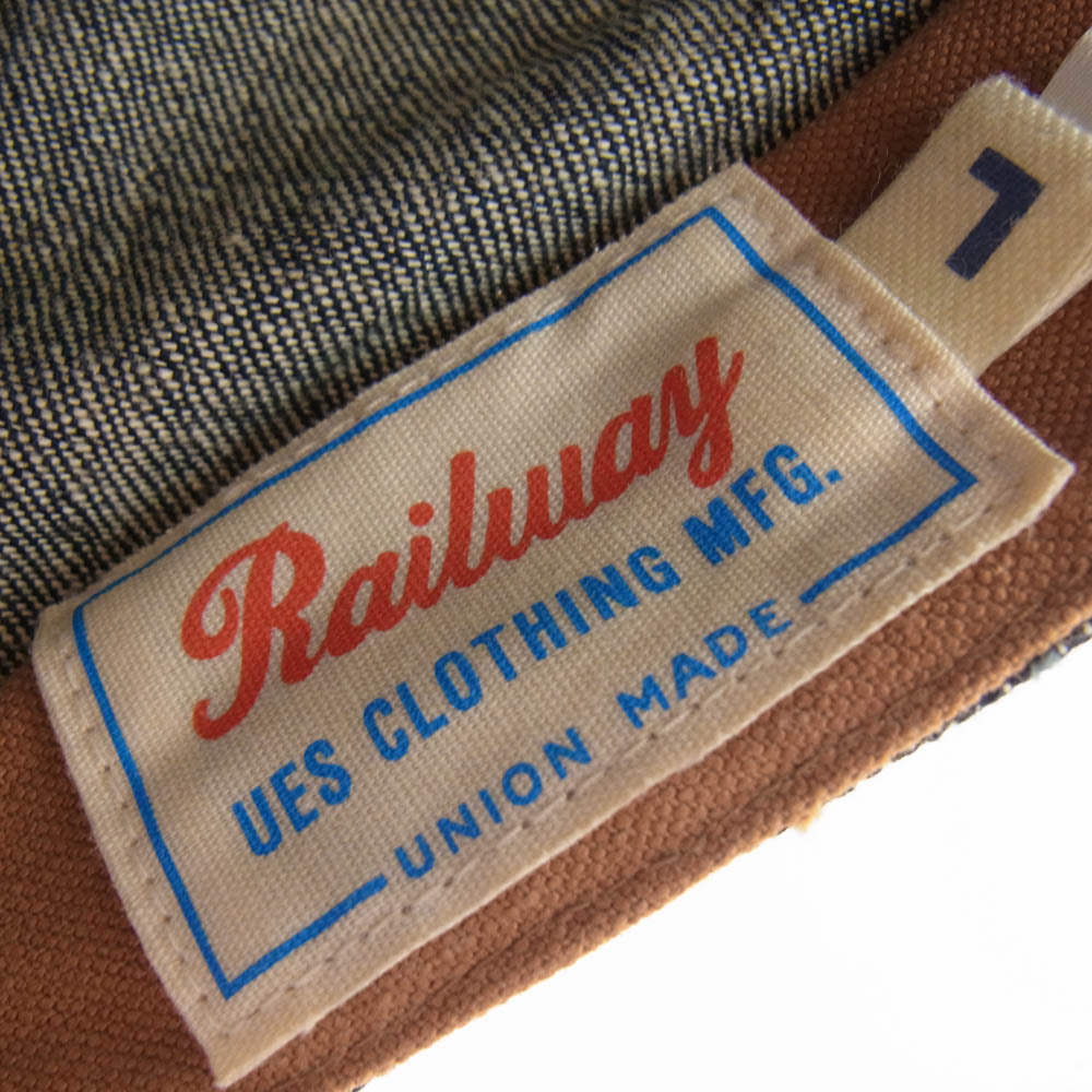 デニム ワーク キャップ インディゴブルー系 L【中古】