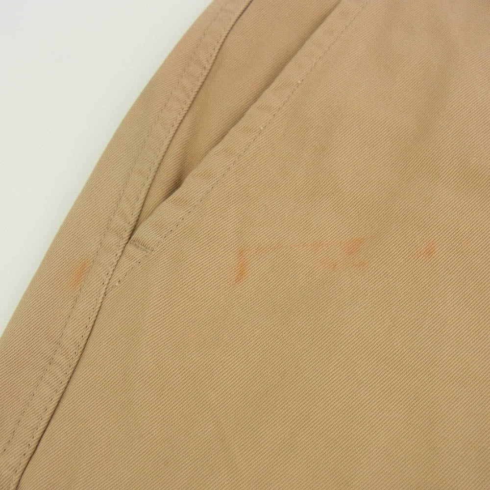 CAT'S PAW キャッツポウ ワーク チノ パンツ ベージュ系 W36　L34【中古】