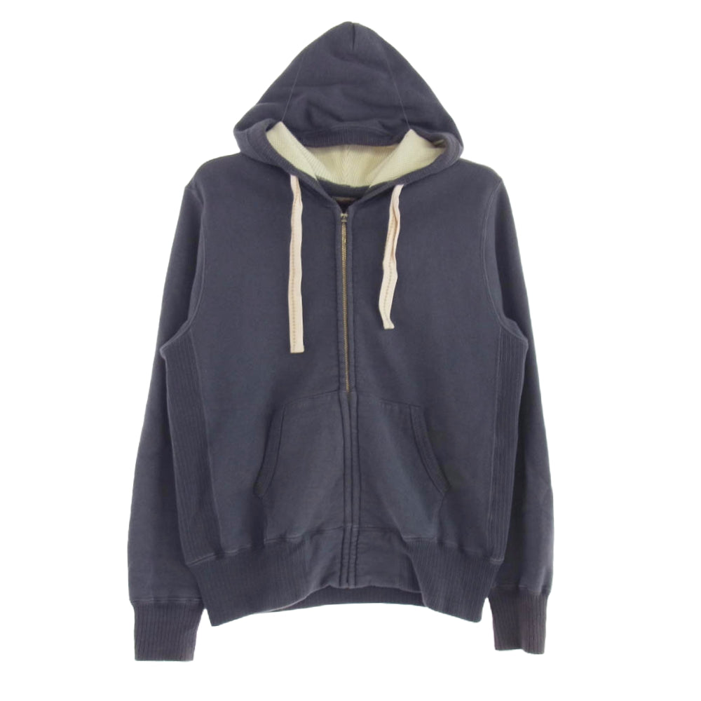 TOY'S McCOY トイズマッコイ TMC1862 McHILL SPORTS WEAR フルジップ パーカー ネイビー系 40【中古】