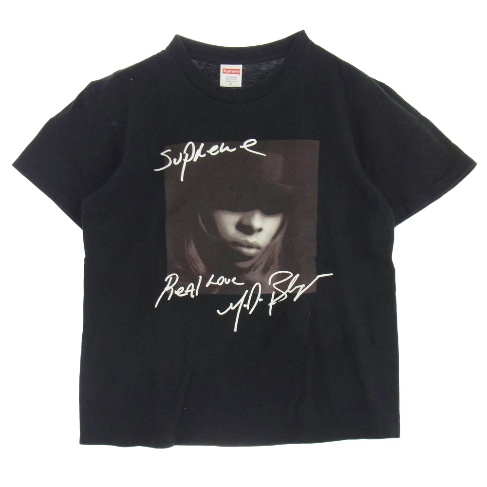 Supreme シュプリーム 19AW Mary J. Blige Tee メアリー J ブライジ Tシャツ ブラック系 S【中古】