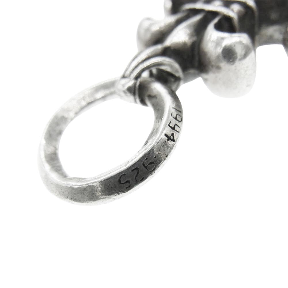 CHROME HEARTS クロムハーツ（原本無） BS FLUER OLD BSフレア ペンダント トップ オールド シルバー系【中古】