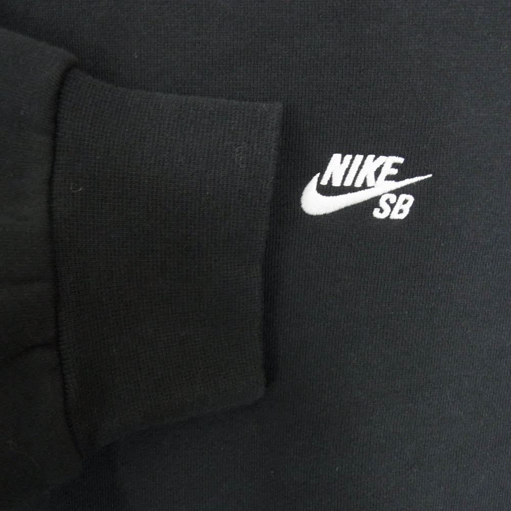 NIKE ナイキ FV7354-010 SB Fleece SKATE CREW Black スケートボード フリースクルー トレーナー ブラック系 L【中古】