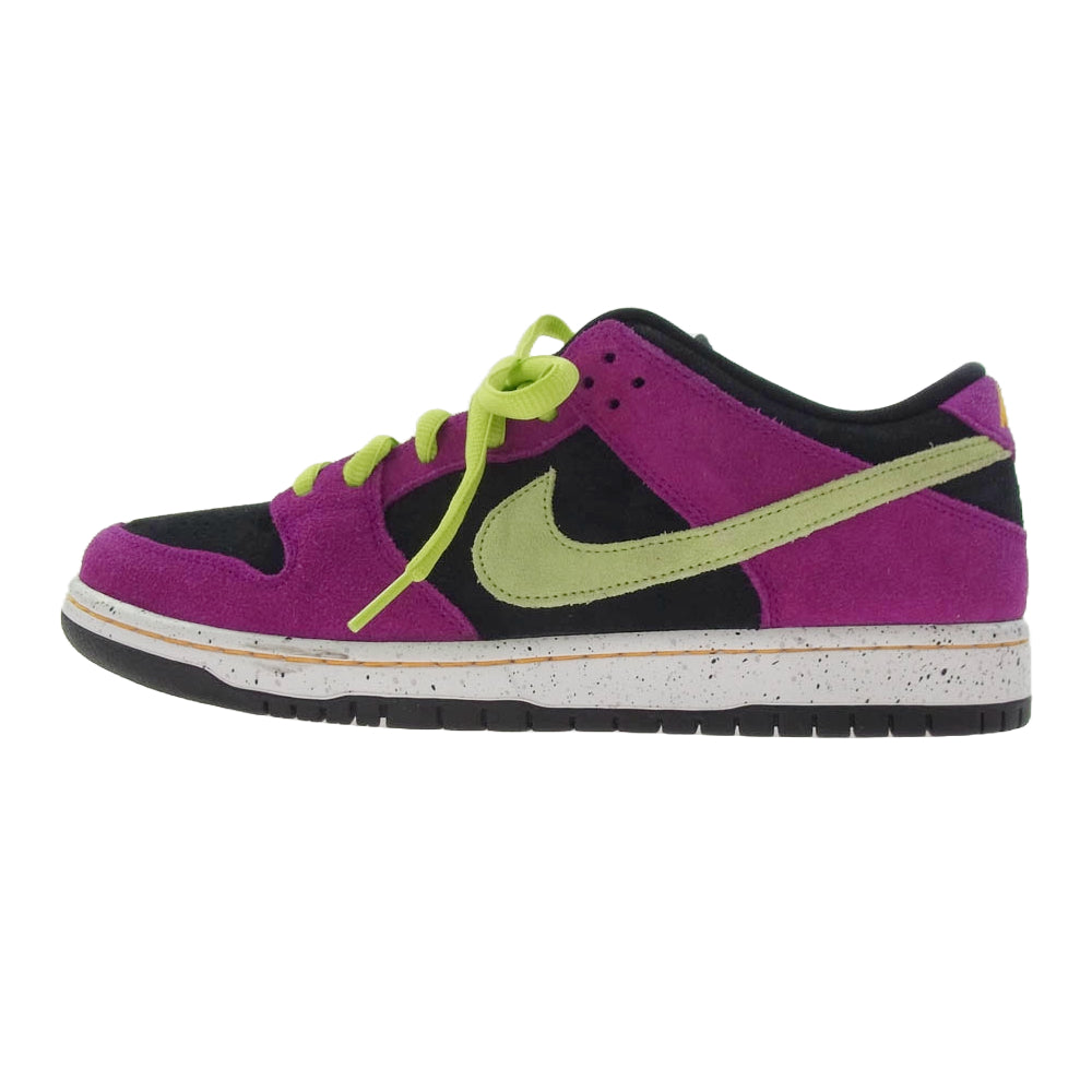 NIKE ナイキ BQ6817－501 SB Dunk Low Red Plum ダンク ロー レッドプラム ブラック系 パープル系 28cm【極上美品】【中古】