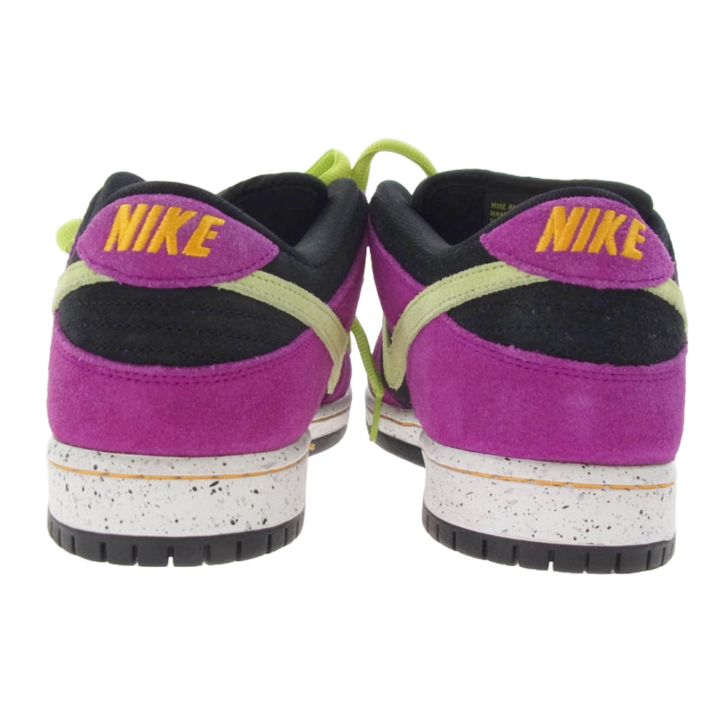 NIKE ナイキ BQ6817－501 SB Dunk Low Red Plum ダンク ロー レッドプラム ブラック系 パープル系 28cm【極上美品】【中古】