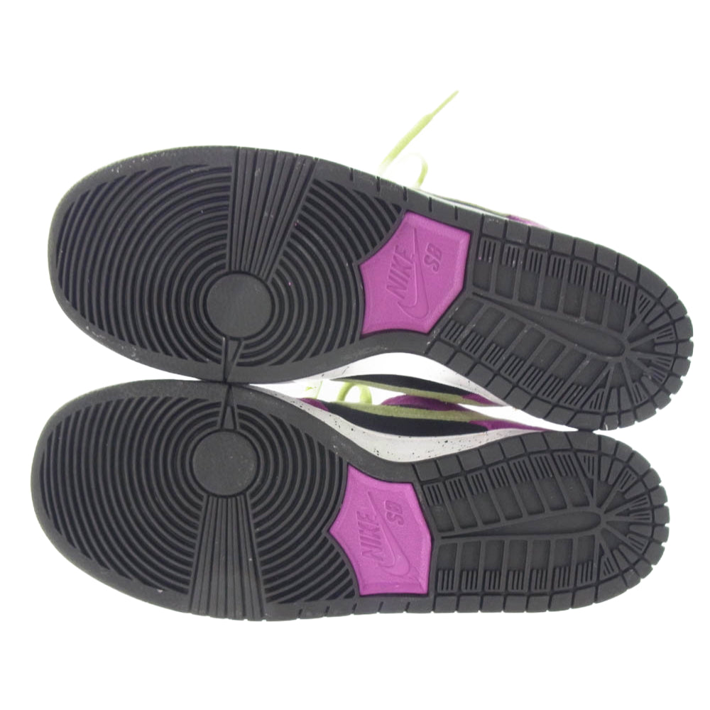 NIKE ナイキ BQ6817－501 SB Dunk Low Red Plum ダンク ロー レッドプラム ブラック系 パープル系 28cm【極上美品】【中古】