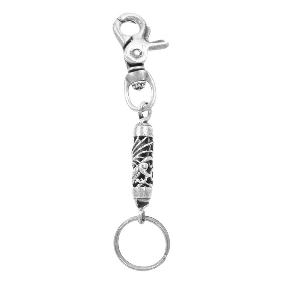 ARGENT GLEAM アージェントグリーム ローラー クリップ キーチェーン シルバー系【中古】