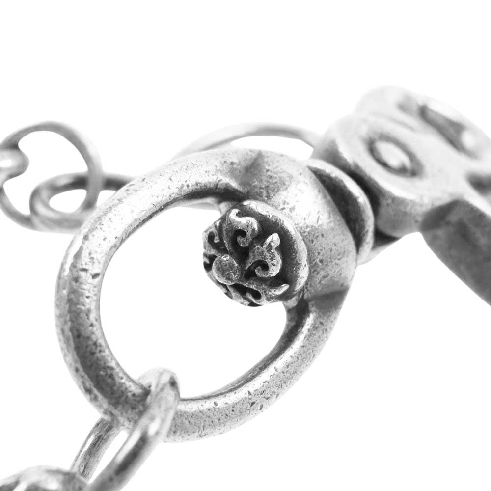 ARGENT GLEAM アージェントグリーム 1クリップ ローラー ウォレットチェーン シルバー系【中古】