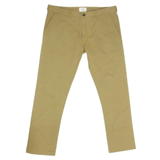 CRIMIE クライミー CR1-02C5-PL12 STRETCH CHINO TAPERED SLIM FIT 1550 PANTS ストレッチ チノ テーパード スリム パンツ ベージュ系 ブラウン系 XXL【中古】