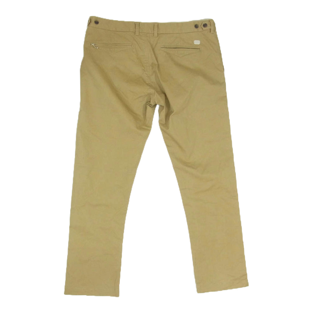 CRIMIE クライミー CR1-02C5-PL12 STRETCH CHINO TAPERED SLIM FIT 1550 PANTS ストレッチ チノ テーパード スリム パンツ ベージュ系 ブラウン系 XXL【中古】