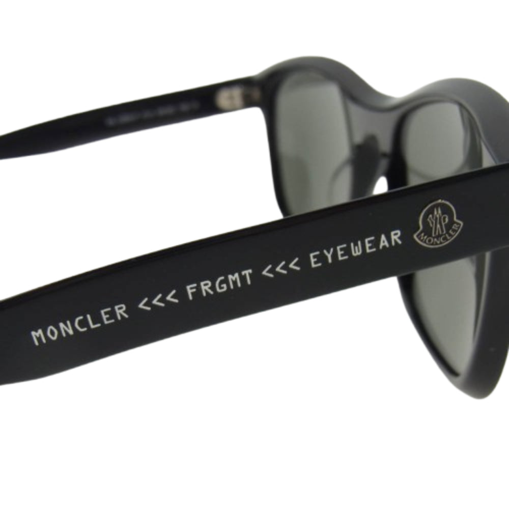 MONCLER モンクレール ML 0250-P FRAGMENT フラグメント サングラス アイウェア ブラック系 55□20 145【中古】