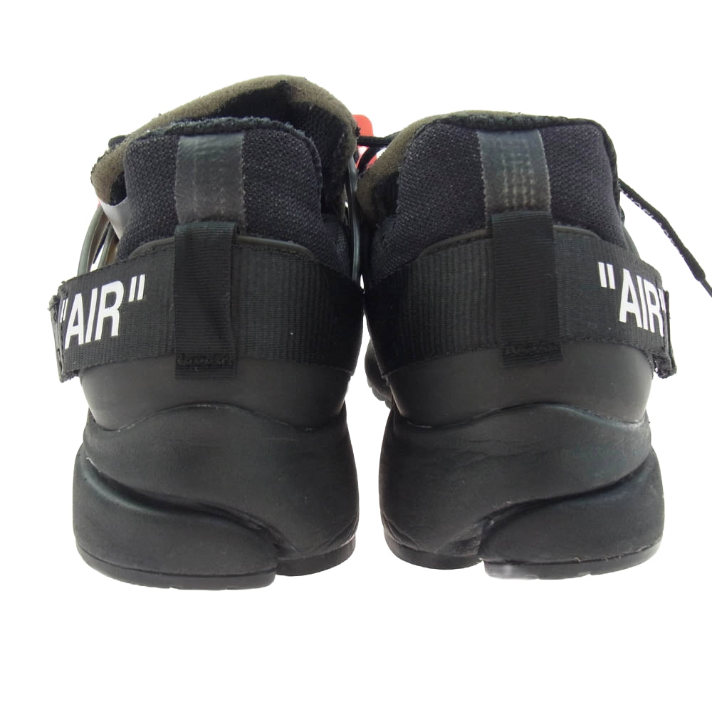 NIKE ナイキ AA3830－002 Off-White Air Presto Black オフホワイト エアプレスト ブラック ブラック系 26cm【中古】