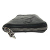 CHROME HEARTS クロムハーツ（原本無） REC F ZIP ダブル フレアニー ラウンドジップ レザー ロングウォレット 長財布 ブラック系【中古】