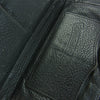 CHROME HEARTS クロムハーツ（原本無） REC F ZIP ダブル フレアニー ラウンドジップ レザー ロングウォレット 長財布 ブラック系【中古】