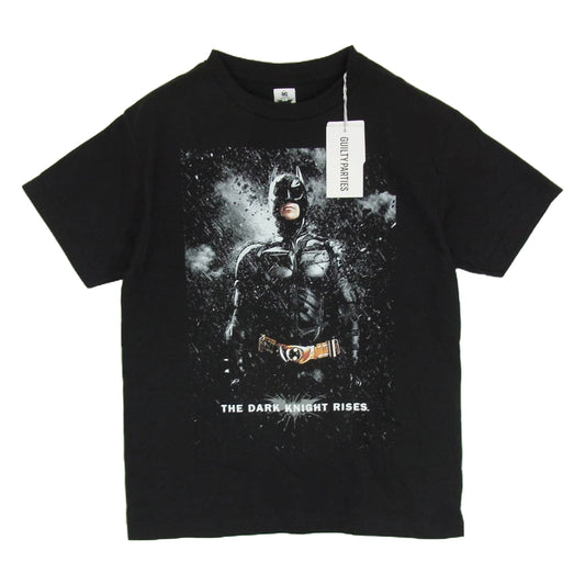 WACKO MARIA ワコマリア TDKT-WM-TEE06 Batman バットマン THE DARK KNIGHT TRILOGY CREW NECK T-SHIRT ダークナイト トリロジー クルーネック Tシャツ 半袖 ブラック系 M【新古品】【未使用】【中古】