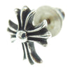 CHROME HEARTS クロムハーツ（原本無） No2 CH CRS CH CHクロス スタッド ピアス シルバー系【中古】