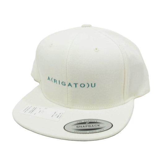 アレフルード A(RIGATO)U キャップ 帽子 ホワイト系【極上美品】【中古】