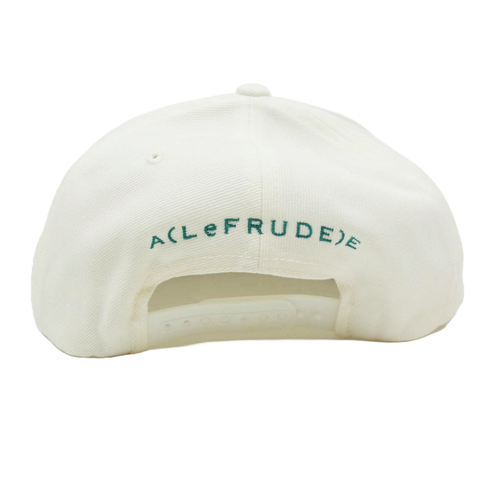 アレフルード A(RIGATO)U キャップ 帽子 ホワイト系【極上美品】【中古】