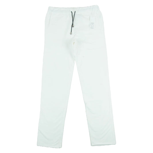 マックスシックス MX-669 Apple Skull Stretch Sweat Pants ストレッチ パンツ ホワイト系 XL【中古】