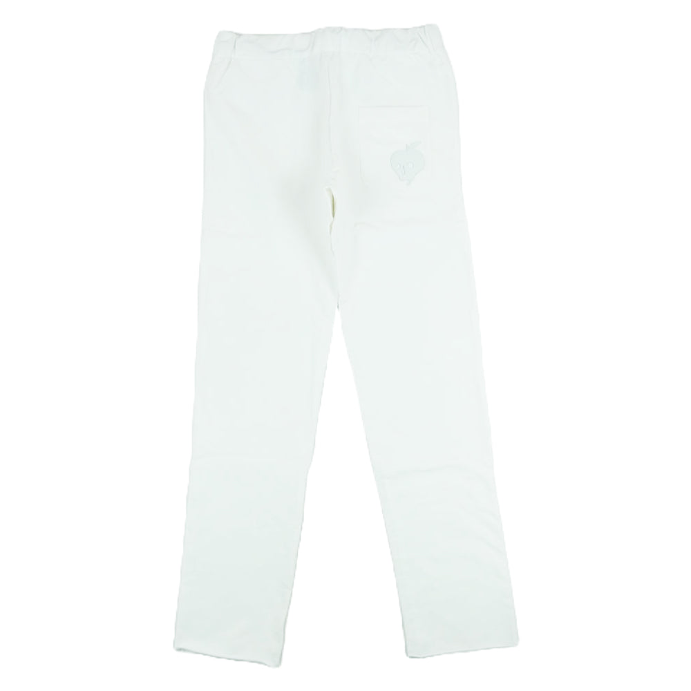 マックスシックス MX-669 Apple Skull Stretch Sweat Pants ストレッチ パンツ ホワイト系 XL【中古】