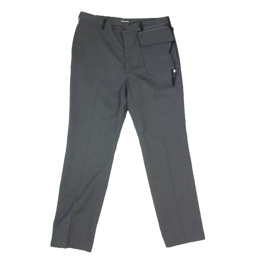 ニューレーベル WORK DRESS TROUSERS ワークドレストラウザーズ パンツ スラックス グレー系 L【中古】