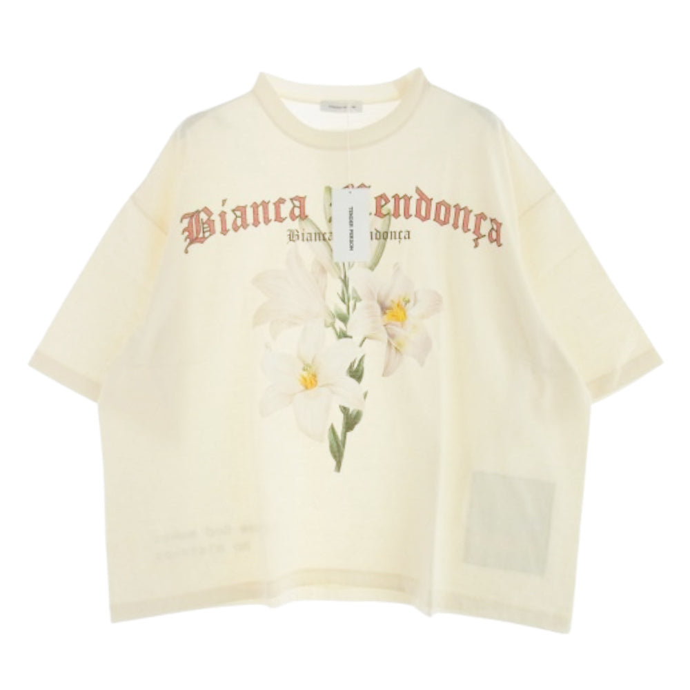 テンダーパーソン BIANCA-003 BIANCA T-SHIRTS Ｔシャツ オフホワイト系 00【新古品】【未使用】【中古】