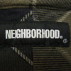 NEIGHBORHOOD ネイバーフッド 22SS 221ARNH-SHM01 L/S SHIRTS ヘビーネル チェック柄 長袖 シャツ カーキ系 XL【中古】