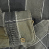 NEIGHBORHOOD ネイバーフッド 22SS 221ARNH-SHM01 L/S SHIRTS ヘビーネル チェック柄 長袖 シャツ カーキ系 XL【中古】