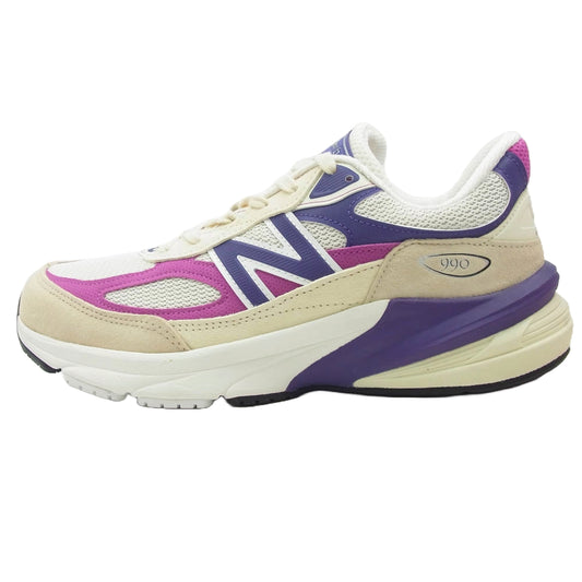 NEW BALANCE ニューバランス USA製 U990TD6 スニーカー ランニングシューズ ベージュ系 27cm【極上美品】【中古】