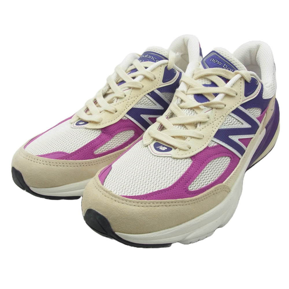 NEW BALANCE ニューバランス USA製 U990TD6 スニーカー ランニングシューズ ベージュ系 27cm【極上美品】【中古】