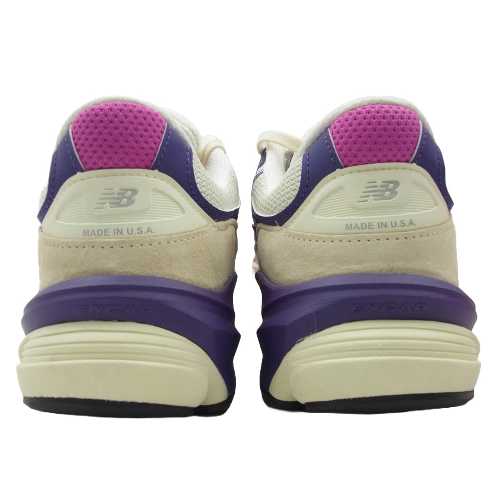 NEW BALANCE ニューバランス USA製 U990TD6 スニーカー ランニングシューズ ベージュ系 27cm【極上美品】【中古】
