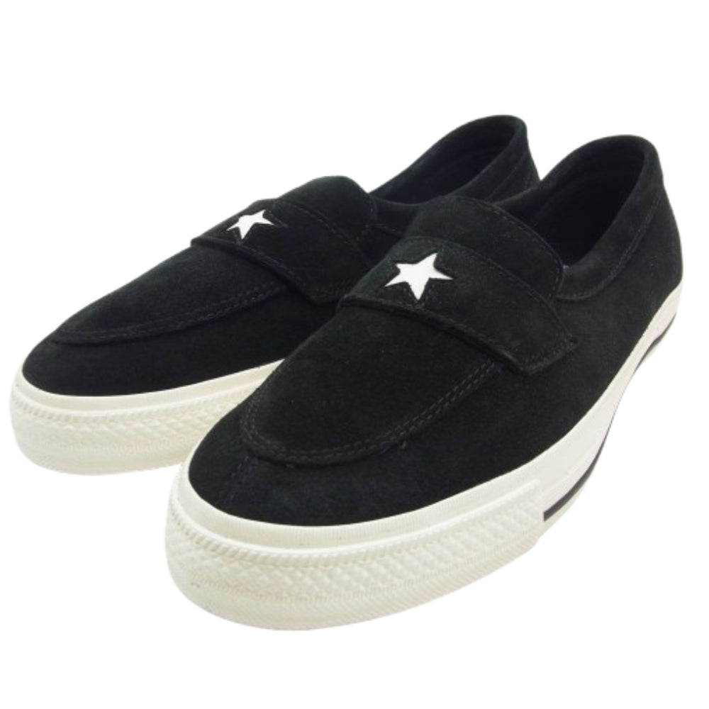 CONVERSE コンバース 1SC911 addict NEXUSVII One Star Loafer アディクト ネクサスセブン ワンスター ローファー ローカット スニーカー ブラック系 27cm【新古品】【未使用】【中古】