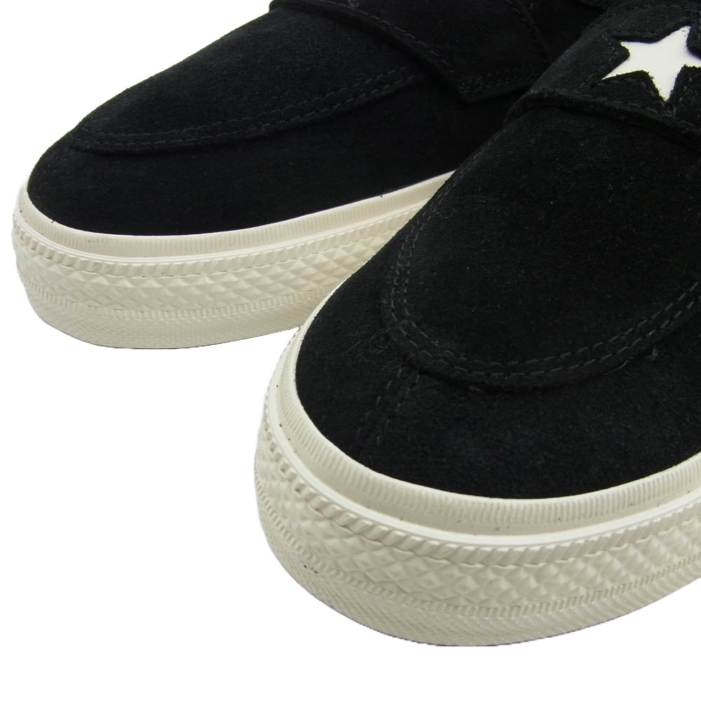 CONVERSE コンバース 1SC911 addict NEXUSVII One Star Loafer アディクト ネクサスセブン ワンスター ローファー ローカット スニーカー ブラック系 27cm【新古品】【未使用】【中古】