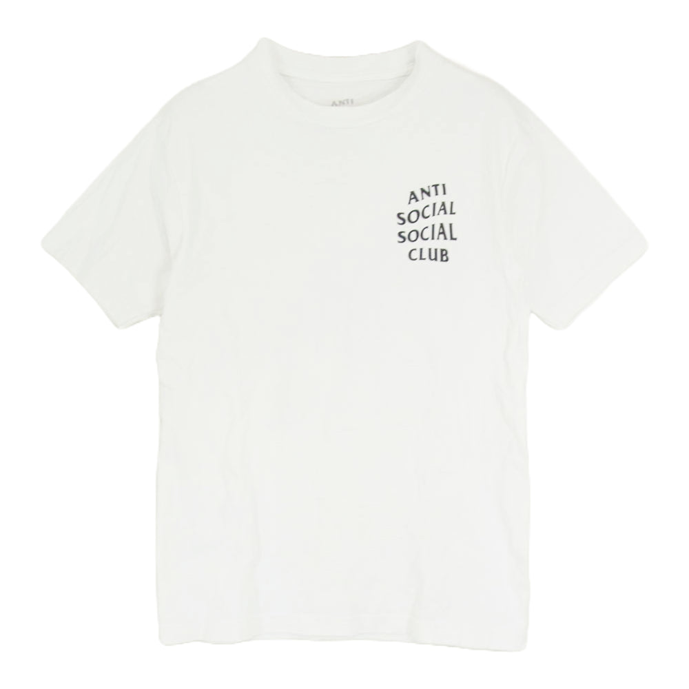 アンチソーシャルソーシャルクラブ PRINT  TEE プリント Ｔシャツ ホワイト系 M【中古】